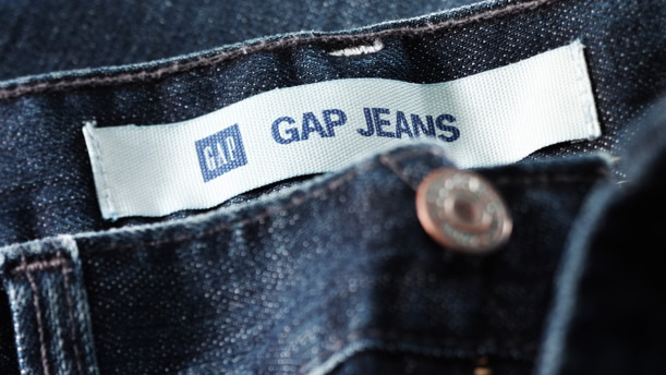 Gap Jeans label